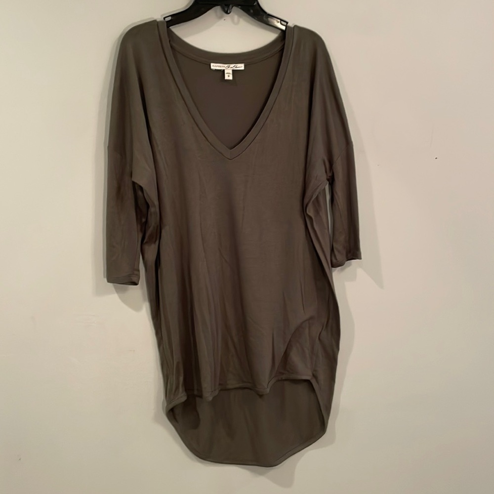 Olive Green Top